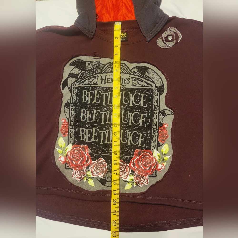 Athletic Works Maroon Graphic Sweater - Picture 14 of 15